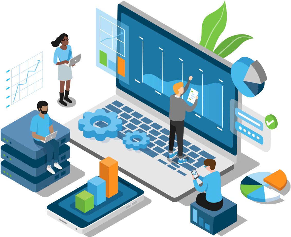Business intelligence and analytics dashboard